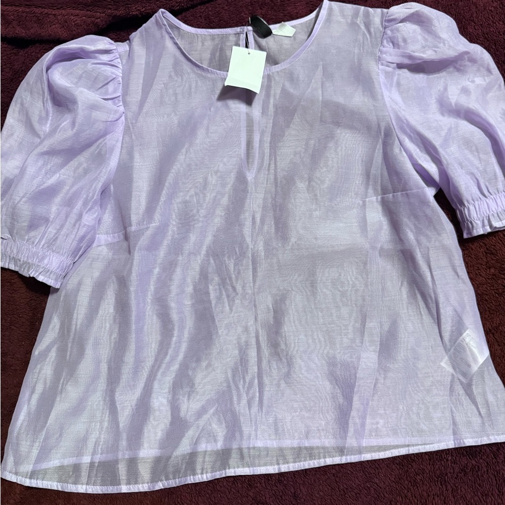 Women H&M sheer top
